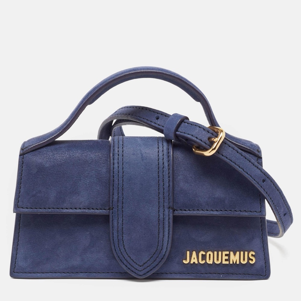 JACQUEMUS Le Bambino size OS in Dark Navy